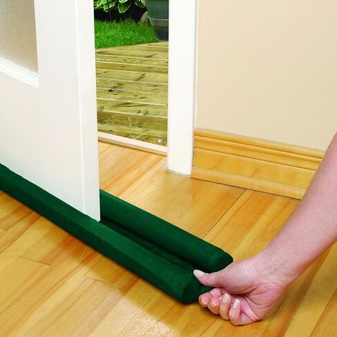 Extreme, Original Door Draft Stopper, Single, Burgundy Year-Round Insulator, Trademarked and Patented Under Door Draft Stopper in Saudi Arabia