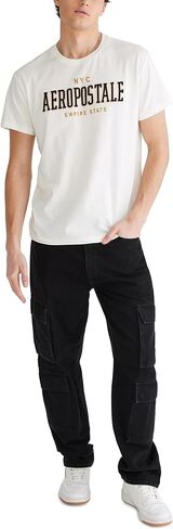 تي شيرت جامعي بأكمام قصيرة للرجال من AEROPOSTALE in Kuwait