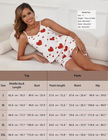 Marvmys Women's Pajama Set Sleeveless Cami Shorts Pajamas Cotton Rib Knit Sleepwear Nightwear Soft Pjs Lounge Set S-2XL in Kuwait