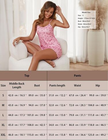 Marvmys Women's Pajama Set Sleeveless Cami Shorts Pajamas Cotton Rib Knit Sleepwear Nightwear Soft Pjs Lounge Set S-2XL in Kuwait