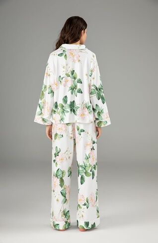 Women's Pajama Set Softest Women's Pajama Two Piece, Long Sleeve Pajama Set in Saudi Arabia