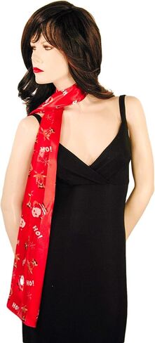 Ho Ho Santa Reindeer Christmas Holiday Scarves with Gift Box Option in Kuwait