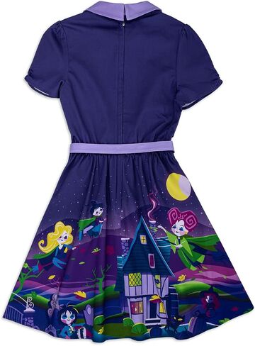 فستان Loungefly Stitch Shoppe Disney Hocus Pocus Gemma، مقاس صغير جدًا متعدد الألوان in Saudi Arabia