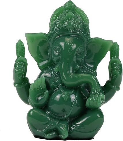 Lord Ganesha Statues - Ganesh Idol Figurine - Elephant God Buddha Sculpture for Home Car Decor Tabletop Statue in Kuwait