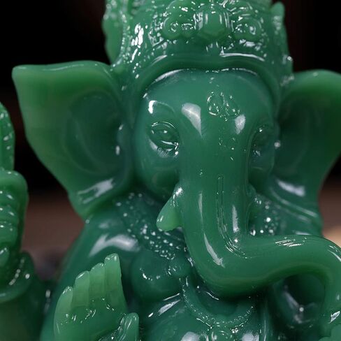 Lord Ganesha Statues - Ganesh Idol Figurine - Elephant God Buddha Sculpture for Home Car Decor Tabletop Statue in Kuwait
