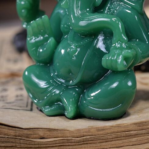 Lord Ganesha Statues - Ganesh Idol Figurine - Elephant God Buddha Sculpture for Home Car Decor Tabletop Statue in Kuwait