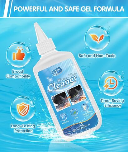 EPN Home Remover Gel, 8 Fl Oz Effective Household Washing Machine Cleaner for Household Shower, Kitchen Sinks, Walls, Tiles, Grout, Bathrooms, Washing Machine and Refrigerator Strips in Saudi Arabia