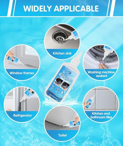 EPN Home Remover Gel, 8 Fl Oz Effective Household Washing Machine Cleaner for Household Shower, Kitchen Sinks, Walls, Tiles, Grout, Bathrooms, Washing Machine and Refrigerator Strips in Saudi Arabia