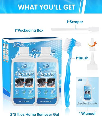 EPN Home Remover Gel, 8 Fl Oz Effective Household Washing Machine Cleaner for Household Shower, Kitchen Sinks, Walls, Tiles, Grout, Bathrooms, Washing Machine and Refrigerator Strips in Saudi Arabia