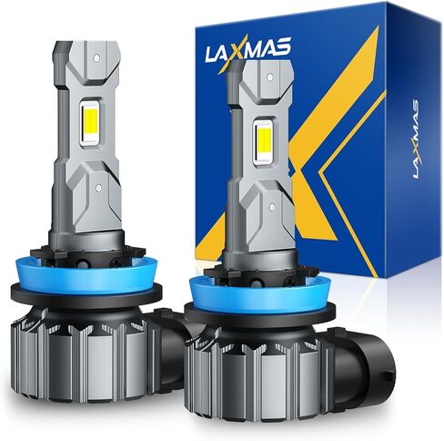 لمبة 9012 LED، 28,000LM فائقة السطوع، هالوجين مقاس 1:1، مقاومة للماء IP68، التوصيل والتشغيل، حزمة من 2 in Saudi Arabia