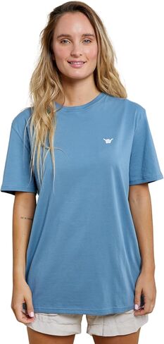Hang Loose Square 100% Organic PIMA Cotton T-Shirt - Premium Ultra Soft and Long Lasting tee for Men and Women - Short Sleeve in Saudi Arabia
