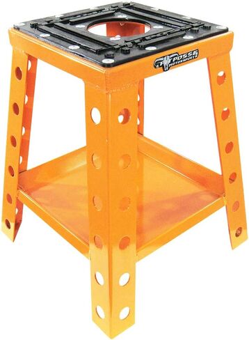 حامل الدراجة النارية Pit Posse PP145BU للدراجات الترابية للطرق الوعرة يناسب دراجة موتوكروس الصغيرة MX - متوافق مع Yamaha Honda Kawasaki سوزوكي KTM - يتضمن صينية الأدوات (أزرق) in Saudi Arabia