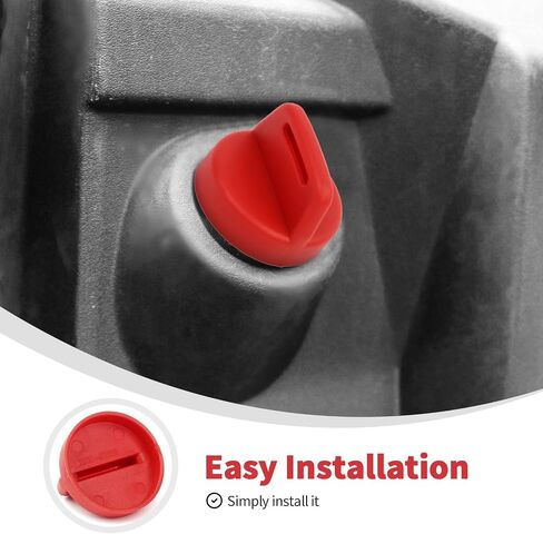Linskip Start Switch Cover Fit for Polaris Ranger, Brutus, RZR, General, ACE, Sportsman, Trail Boss, Trail Blazer, Magnum, Xpress, Sport UTV ATV, Ignition Key Caps(red) in Kuwait
