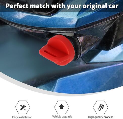 Linskip Start Switch Cover Fit for Polaris Ranger, Brutus, RZR, General, ACE, Sportsman, Trail Boss, Trail Blazer, Magnum, Xpress, Sport UTV ATV, Ignition Key Caps(red) in Kuwait