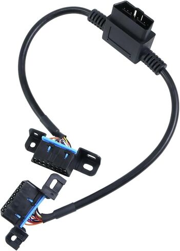76404-01A Plug N Play Pass Through Harness متوافق مع Ford متوافق مع Silverado متوافق مع Sierra (باستثناء Ram Toyota) متوافق مع لوحات تشغيل PowerSteps obdii in Saudi Arabia