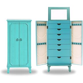 Hives and Honey Carson Fully Locking Jewelry Cabinet
