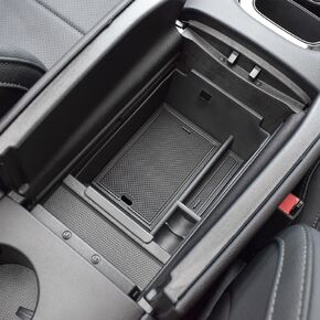 Center Console Organizer Compatible with 2020-2025 Mercedes Benz GLE 350 450 W167 53 AMG Interior Accessories, GLS X167 450 580 63 Middle Armrest Storage Box GLE350 GLE450 Insert Tray, Black