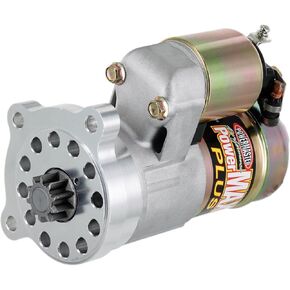 9132 PowerMAX Plus Starter (Mini Ford [BB] w/billet Black Modular V8 4.6L, 5.0L Coyote 5.4L,6.2L,6.8L 11:1 Natural), 1 Pack