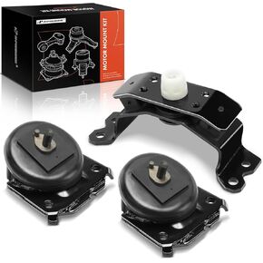 A-Premium 3PCS Engine Motor Mount and Automatic Transmission Mount Set Compatible with Toyota Tacoma 2016-2023 3.5L, Automatic Transmission, 4WD