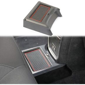 crosselec Rear Row Seat Center Console Corridor Aisle Mobile Phone Storage Box Upgrade Kit For Dodge Charger 2011-2021/Chrysler 300 2015-2021