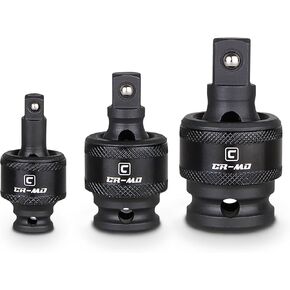 Capri Tools Premium Impact Universal Joint Set, CrMo, 3-Piece
