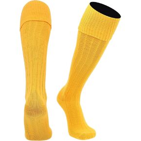 Soccer Socks With Fold Down Top - European Style for Adults - Men and Women