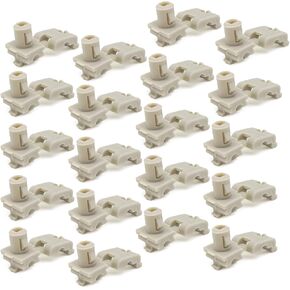 20Pcs Tailgate & Door Lock Rod Latch Clips Compatible with GM Trucks 16629990 16675980 Ford F150 F250 F350 Super Duty Buick Chevy Cadillac Trucks