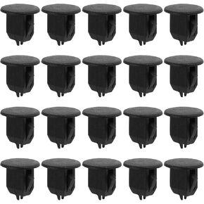 SING F LTD 20PCS Car Tailgate Lining Clips 9468278 30653419 Compatible with S40 II S60 S80 S80 II Boot Trunk Lid Plastic Trim Clips Replacement Black