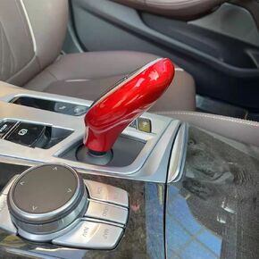 Carbon Fiber Gear Shift Shifter Knob Cover Cap Trims for BMW 1 2 3 4 Series G20 G21 G22 G23 X3 X4 G01 G02 Z4 (G20 Carbon Fiber Color)