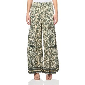 Angie Women's Wide Pants with Leg Inserts