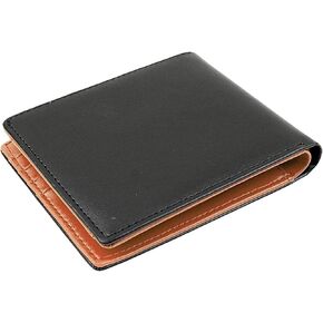 Genuine Leather Bifold Wallet for Men and Women Card Coin Purse