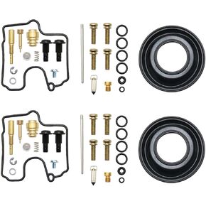 Carburetor Repair Rebuild Kit Diaphragm Fit for 1998-2004 Suzuki VL1500 VL800/Z VL 1500 800