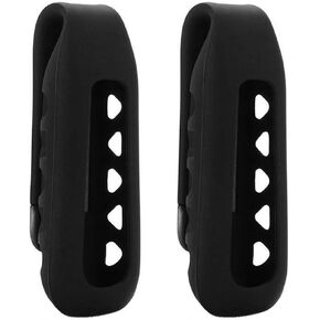 Buckle Bracelet for Fitbit One, Replacement Silicone Band with Chrome Watch Clasp and Fastener Buckle for Fitbit One