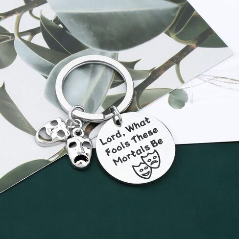 FAADBUK مضحك شكسبير ليلة منتصف الصيف حلم كتاب نادي المفاتيح الرب، ما الحمقى هؤلاء البشر يكون المجوهرات الدراما مسرح قناع هدية للممثلة الممثلة (ما الحمقى K-S) in Kuwait