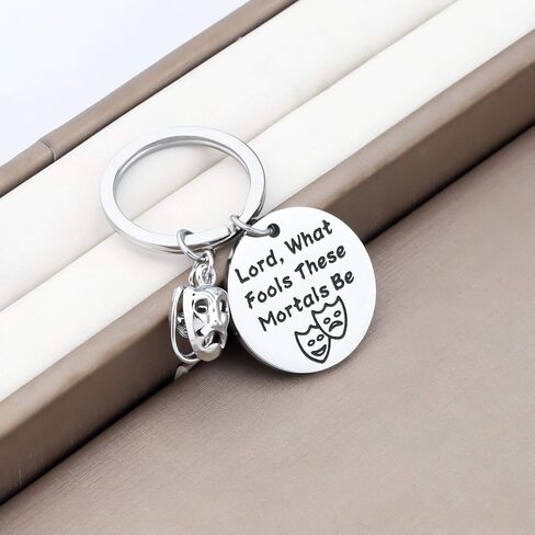 FAADBUK مضحك شكسبير ليلة منتصف الصيف حلم كتاب نادي المفاتيح الرب، ما الحمقى هؤلاء البشر يكون المجوهرات الدراما مسرح قناع هدية للممثلة الممثلة (ما الحمقى K-S) in Kuwait