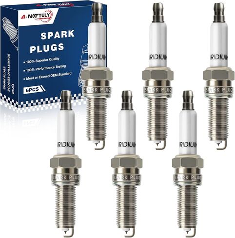 إيريديوم البلاتين شمعات الإشعال 6 حزمة 93911 LKR7AIX يناسب مرسيدس بنز E350 ML350 R350 C230 C250 C280 C300 C350 CLK350 GLK350 SLK350 وميتسوبيشي أوتلاندر 2006 2007 2008 2009 2010 2011 V6 3.0 لتر 3.5 لتر in Kuwait