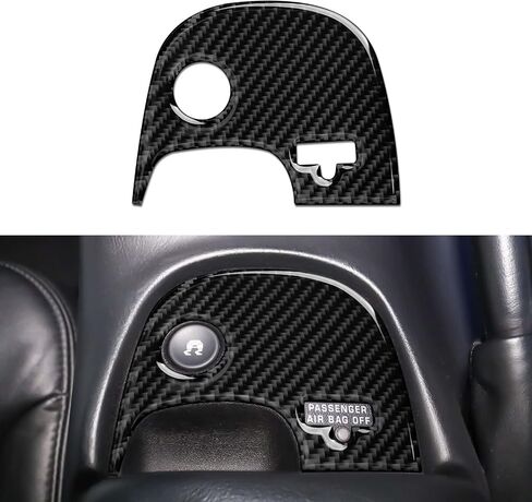 Carbon Fiber Car Gear Shift Panel Sticker Decal Interior Trim Cover for C5 Z06 1998 1999 2000 2001 2002 2003 2004 Car Decoration Accessories in Saudi Arabia