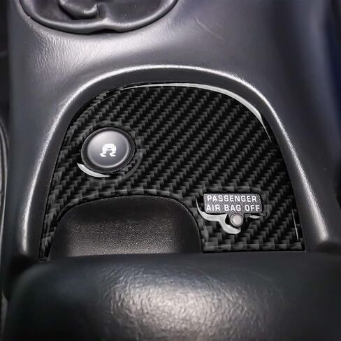 Carbon Fiber Car Gear Shift Panel Sticker Decal Interior Trim Cover for C5 Z06 1998 1999 2000 2001 2002 2003 2004 Car Decoration Accessories in Saudi Arabia