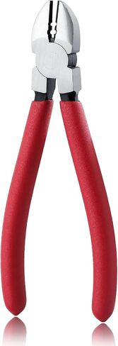 6 Inch Flat Nose Pliers with Serrated Jaw Precision Duck Bill Fine Pliers Multipurpose for Maintenance Flat Nose Pliers Wire Bending Straightening Pliers Precision Pliers for Jewelry Making in Kuwait