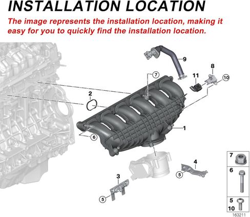 خرطوم عادم MUNIK متوافق مع BMW 7 X6 Series F02 E71 740Li xDrive35i استبدال # 11157574114 in Kuwait