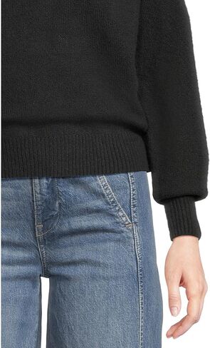 Madewell Women's V-Neck Cozy Cotton Wedged Pullover in Kuwait