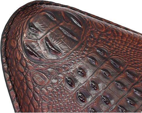 دراجة نارية مقعد من الجلد الناعم مقعد زنبركي منفرد بديل لهوندا بوبر تشوبر (بني) in Kuwait