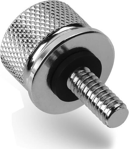 Seat Bolt Tab Screw Mount Chrome Compatible with Harley Sportster Wide Glide Road King Softail Dyna Street Glide Road Glide Ultra Glide Touring 1996-2024 (Chrome) in Kuwait