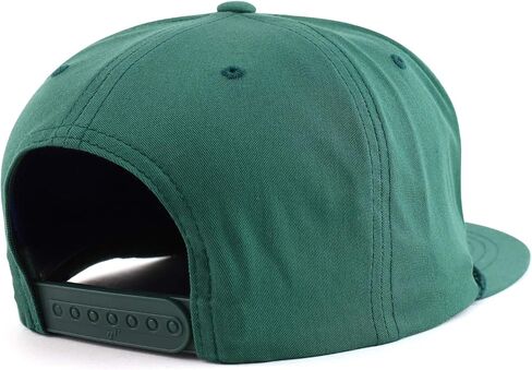 Trendy Apparel Shop Daddy Embroidered 5 Panel Flatbill Braid Snapback Golf Cap in Kuwait