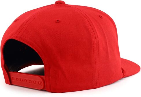 Trendy Apparel Shop Daddy Embroidered 5 Panel Flatbill Braid Snapback Golf Cap in Kuwait