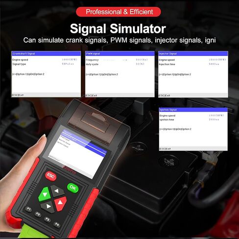 M200 PRO Motorcycle Diagnostic Tool Enhance Ver. 2024, ECU Remap Program, Live Data, Clear Codes, Relay Tests, ABS Tests, Battery Tests, Injector Tests, Charge Tests, Data Print in Saudi Arabia