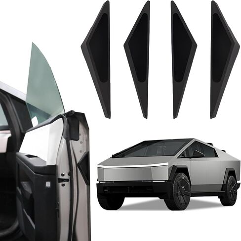 Door Handles for Cybertruck Accessories 4Pack Anti-Fingerprint Door Handles Cybertruck 2024(4pcs, Black) in Saudi Arabia