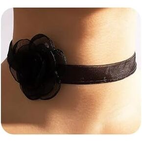 Jumwrit Sexy Lace Choker Necklaces Bridal Necklaces Minimalist Necklaces Costume Accessories for Women Teens and Girls