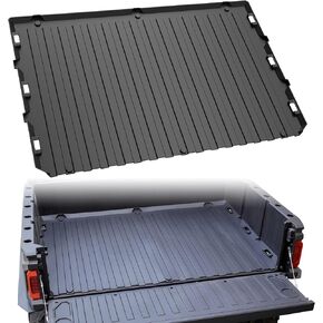 Cargo Bed Liner for Ranger XP 900 570 Full-Size, TPE Rubber Rear Cargo Bed Mat Slush Liner Bed Liner for Polaris Ranger XP 900 Crew Diesel/Ranger 570 Fullsize 2014-2022 Accessories