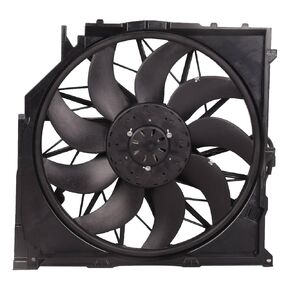 TOPAZ 400W Radiator Cooling Fan Assembly 17113452509 Fits BMW E83 X3 2004-2010